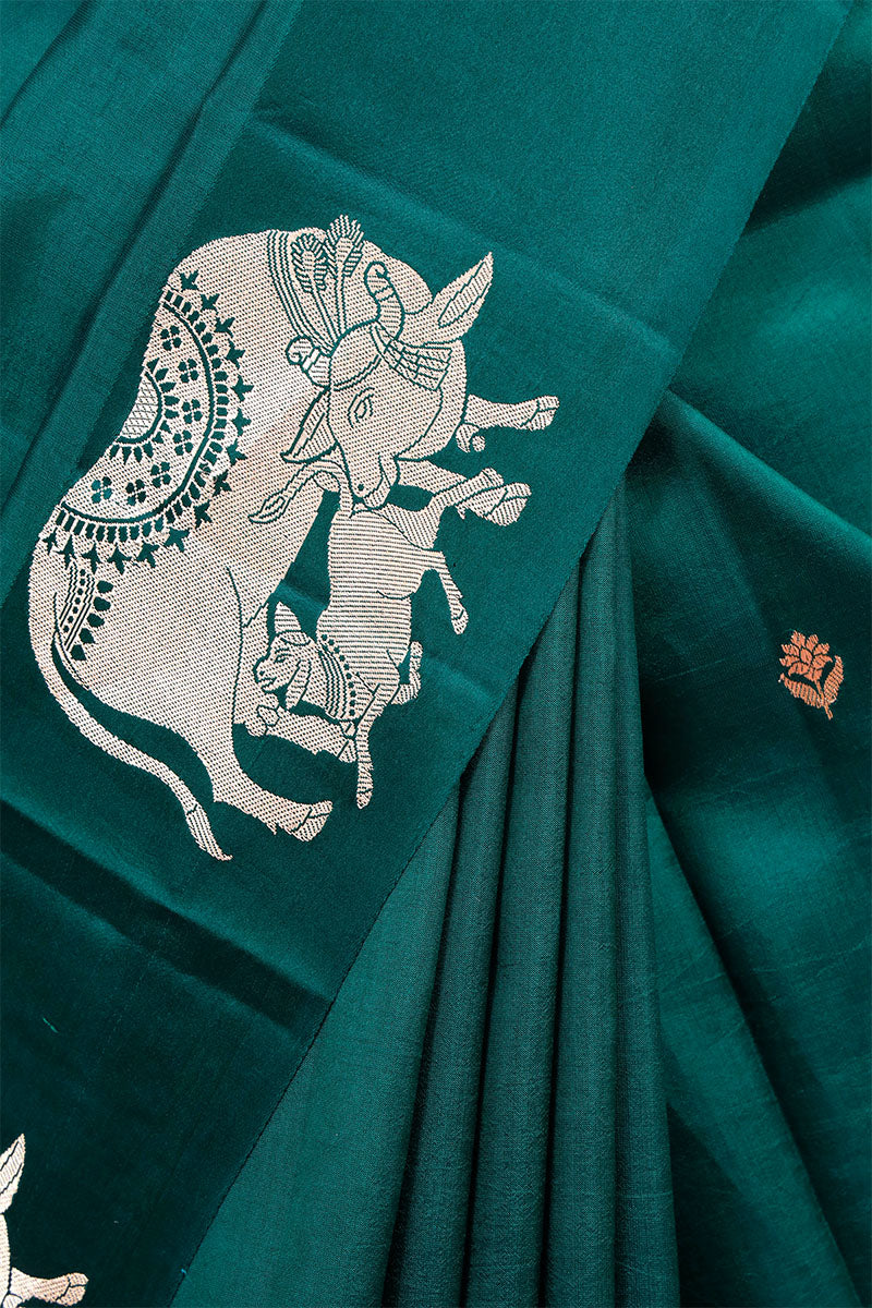 Pichwai Pure Banarasi Silk Saree