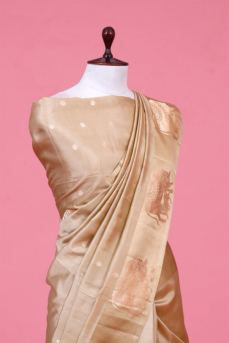 Pichwai Pure Banarasi Silk Saree