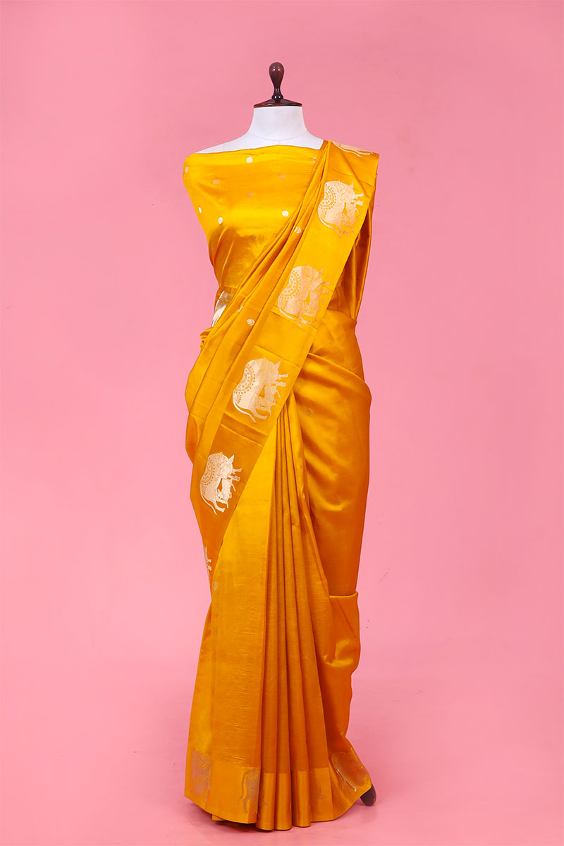 Pichwai Pure Banarasi Silk Saree