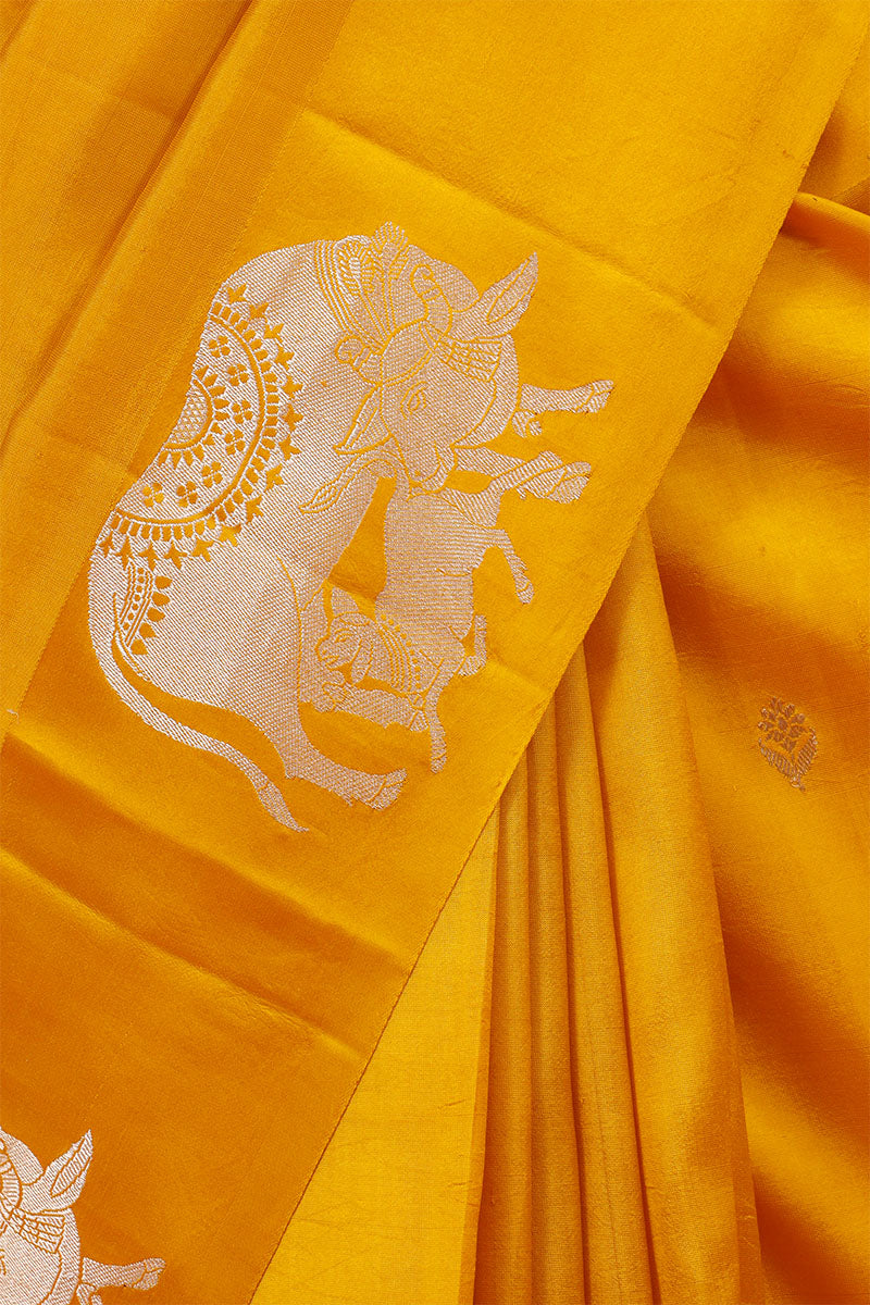 Pichwai Pure Banarasi Silk Saree