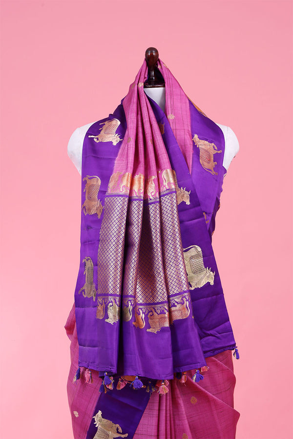 Pichwai Pure Banarasi Silk Saree