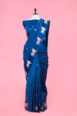 Pichwai Handloom Banarasi Silk Saree