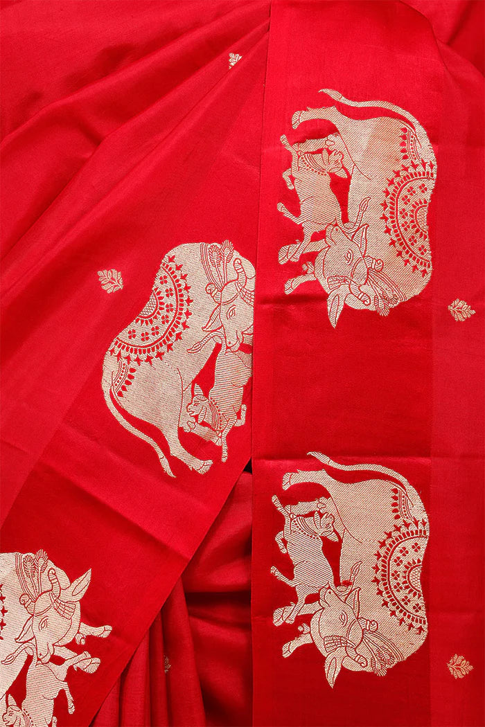 Pichwai Pure Banarasi Silk Saree