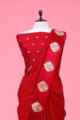 Shikargah Motif Handloom Banarasi Silk Saree