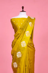 Shikargah Motif Handloom Banarasi Silk Saree