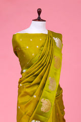 Gaja Motifs Handloom  Banarasi Silk Saree