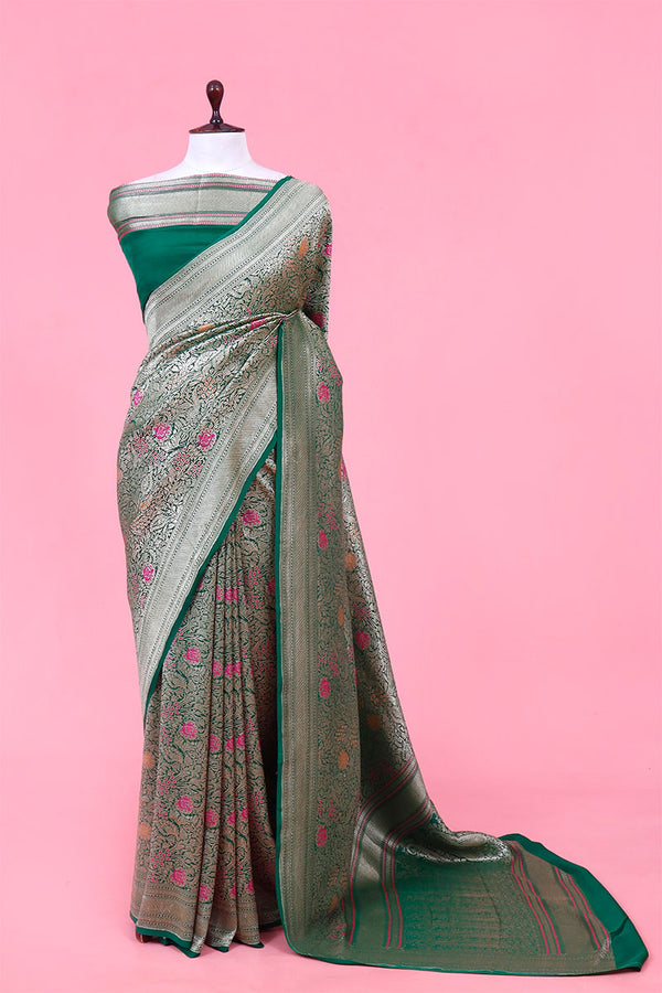 saree, green saree, Blue Saree, crepe saree, silk saree, saree for navratri, saree for Durga puja, saree for Diwali, silk saree for wedding, saree fashion, traditional saree, bollywood saree, indian saree