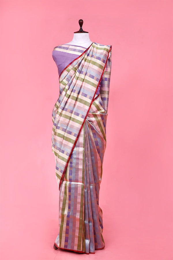 Banarasi Silk Saree, Banarasi saree, silk saree, Purple saree,  saree for diwali, saree for dussehra, saree for navratri, handloom saree