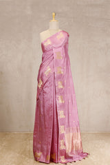 Baby pink saree, Banarasi Silk Saree, Banarasi saree, pure silk saree, wedding saree, party wear saree​