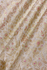 Fabric, white fabric, banarasi fabric, silk fabric, brocade fabric, handloom fabric, indian fabric