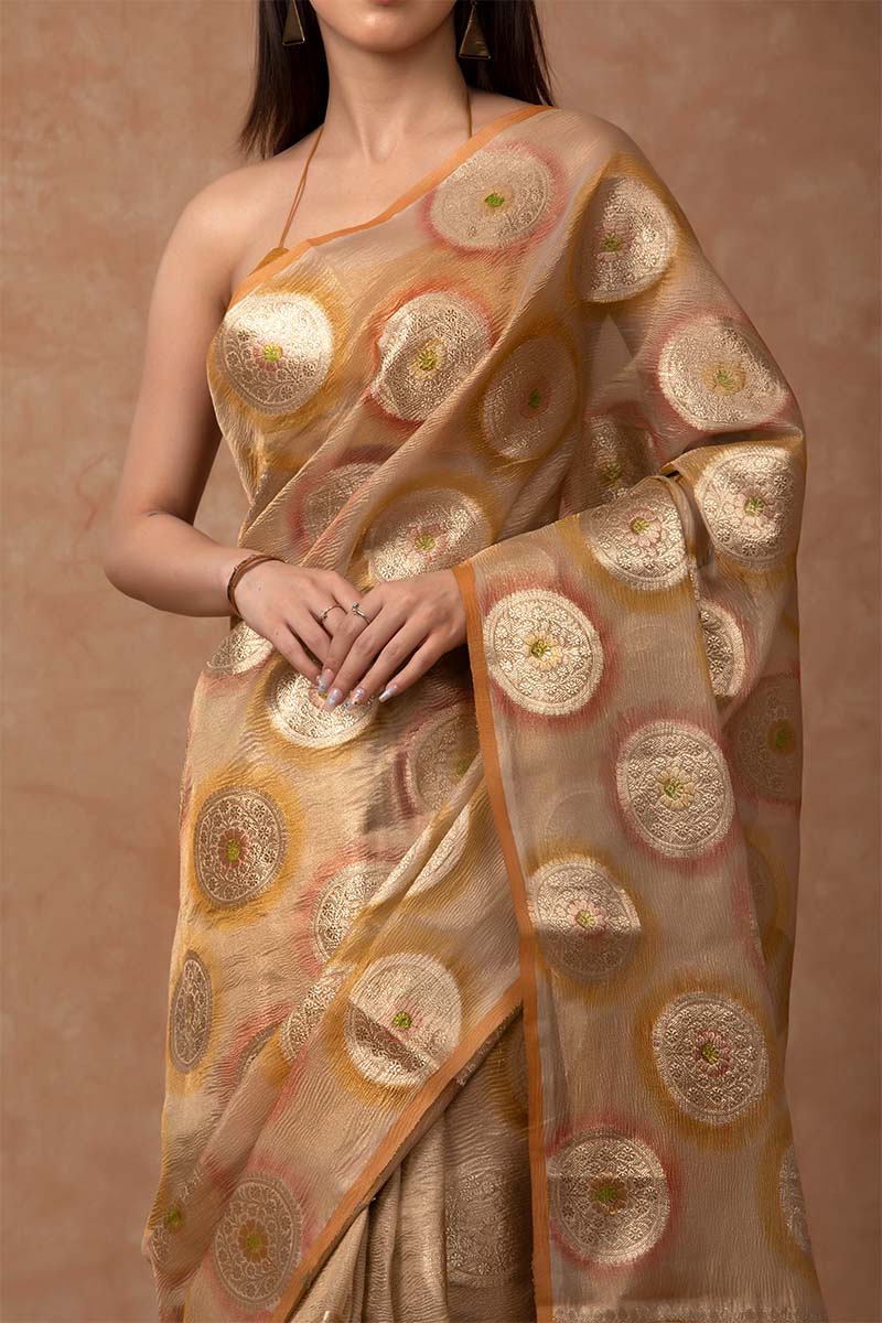 Yellow Soft Silk Saree