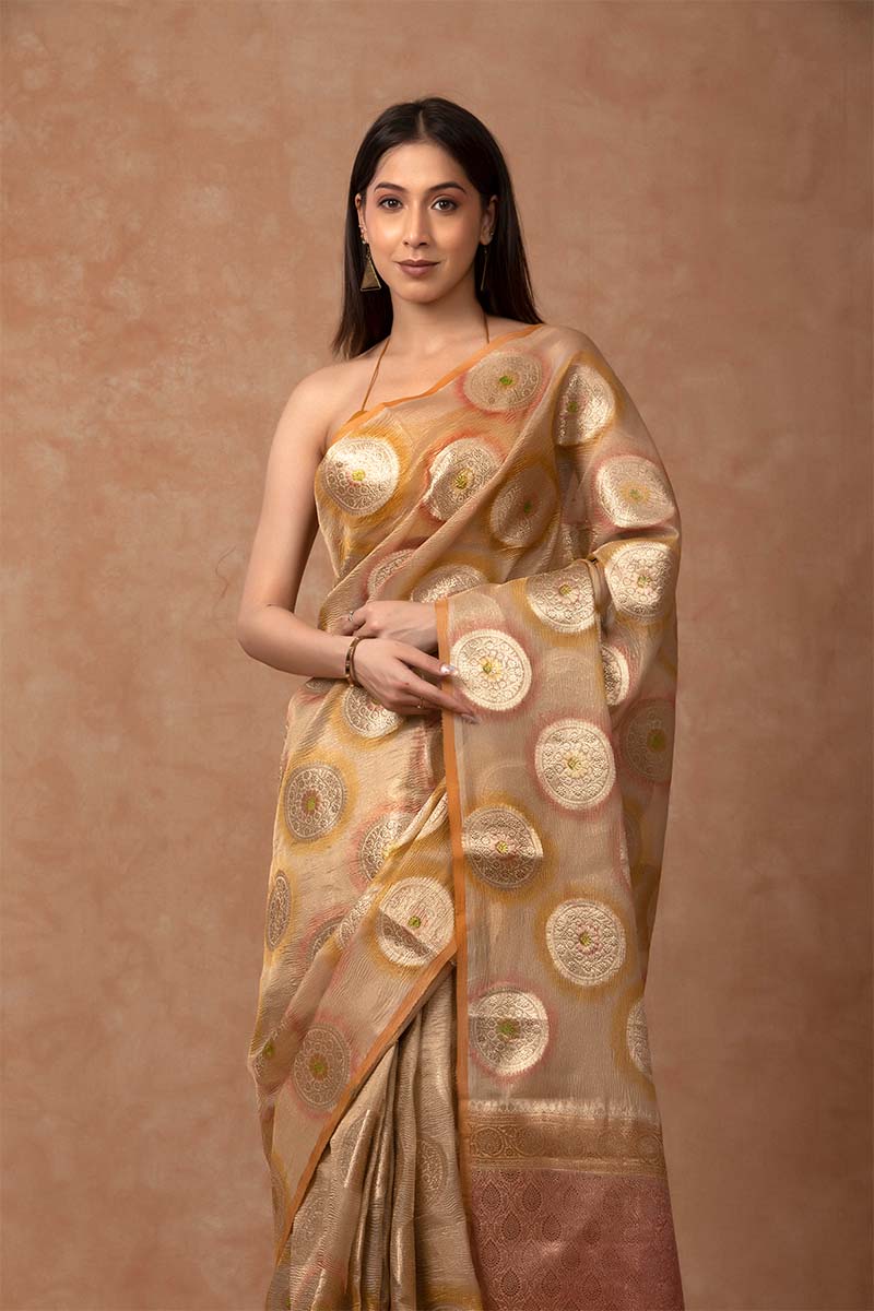 Yellow Soft Silk Saree