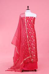 Buy Red Mulberry Dress Material Online
