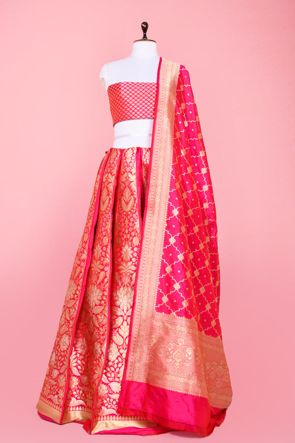 Pink Bridal Lehenga for wedding