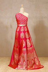 Bridal Lehenga, Wedding Lehenga, red lehenga, Banarasi Lehenga, Lehenga for Bridal, silk lehenga, pink lehenga