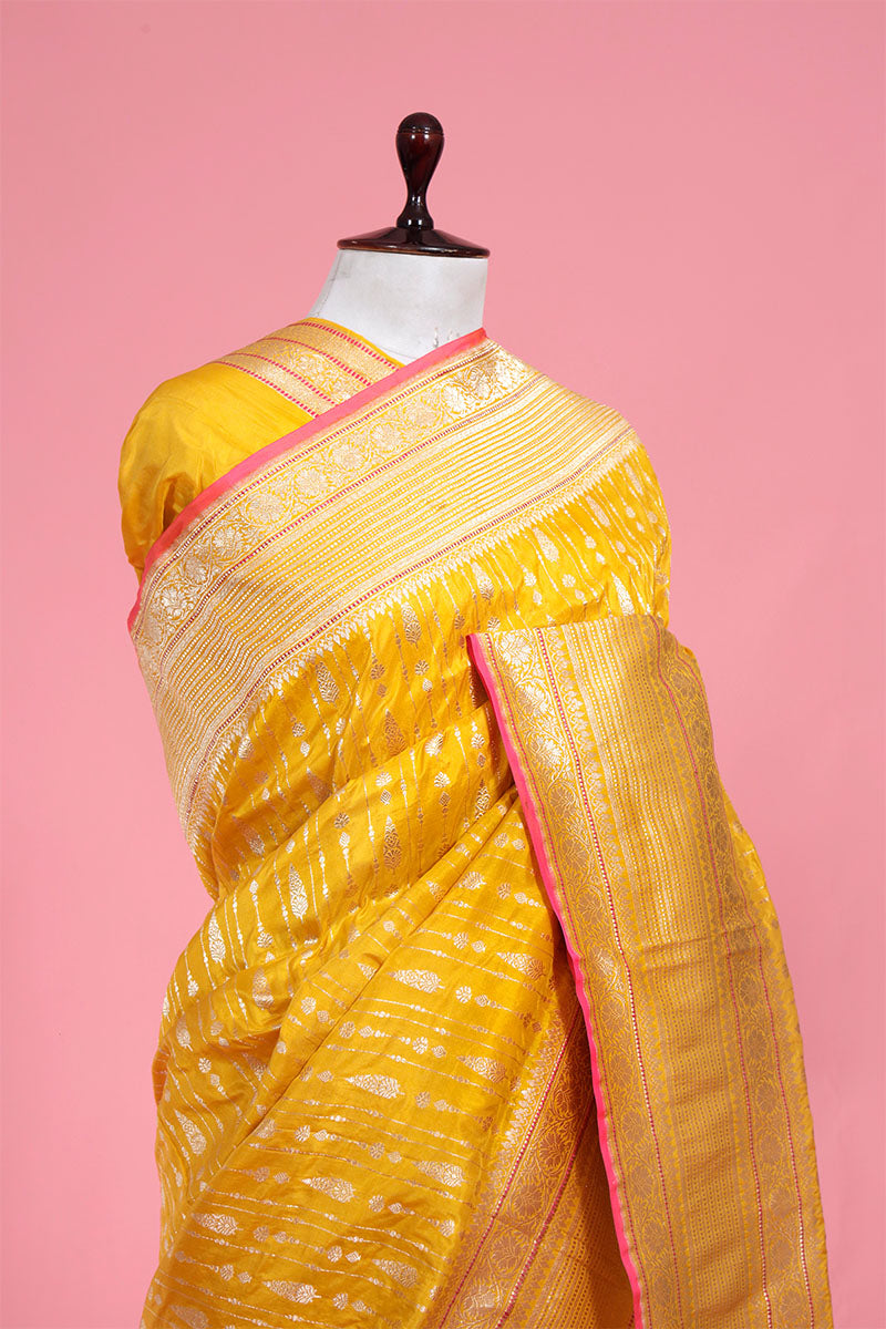 Ethnic Handloom Banarasi Katan Silk Saree