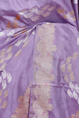 Kadhwa Handloom Katan Silk Banarasi Saree