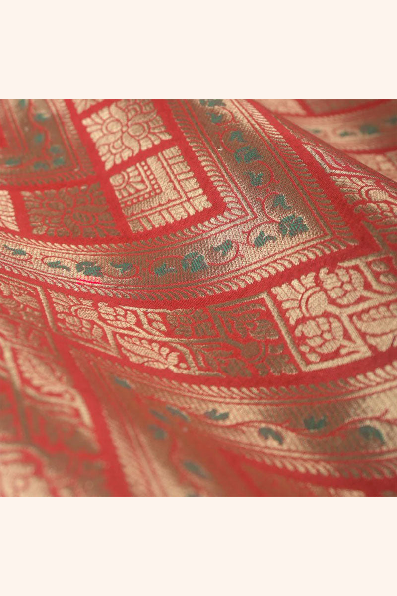 Fabric, Red fabric, banarasi fabric, silk fabric, brocade fabric, handloom fabric, indian fabric