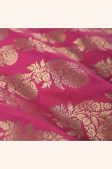 Fabric, Pink fabric, banarasi fabric, silk fabric, brocade fabric, handloom fabric, indian fabric