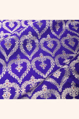 Fabric, Deep Purple fabric, banarasi fabric, silk fabric, brocade fabric, handloom fabric, indian fabric