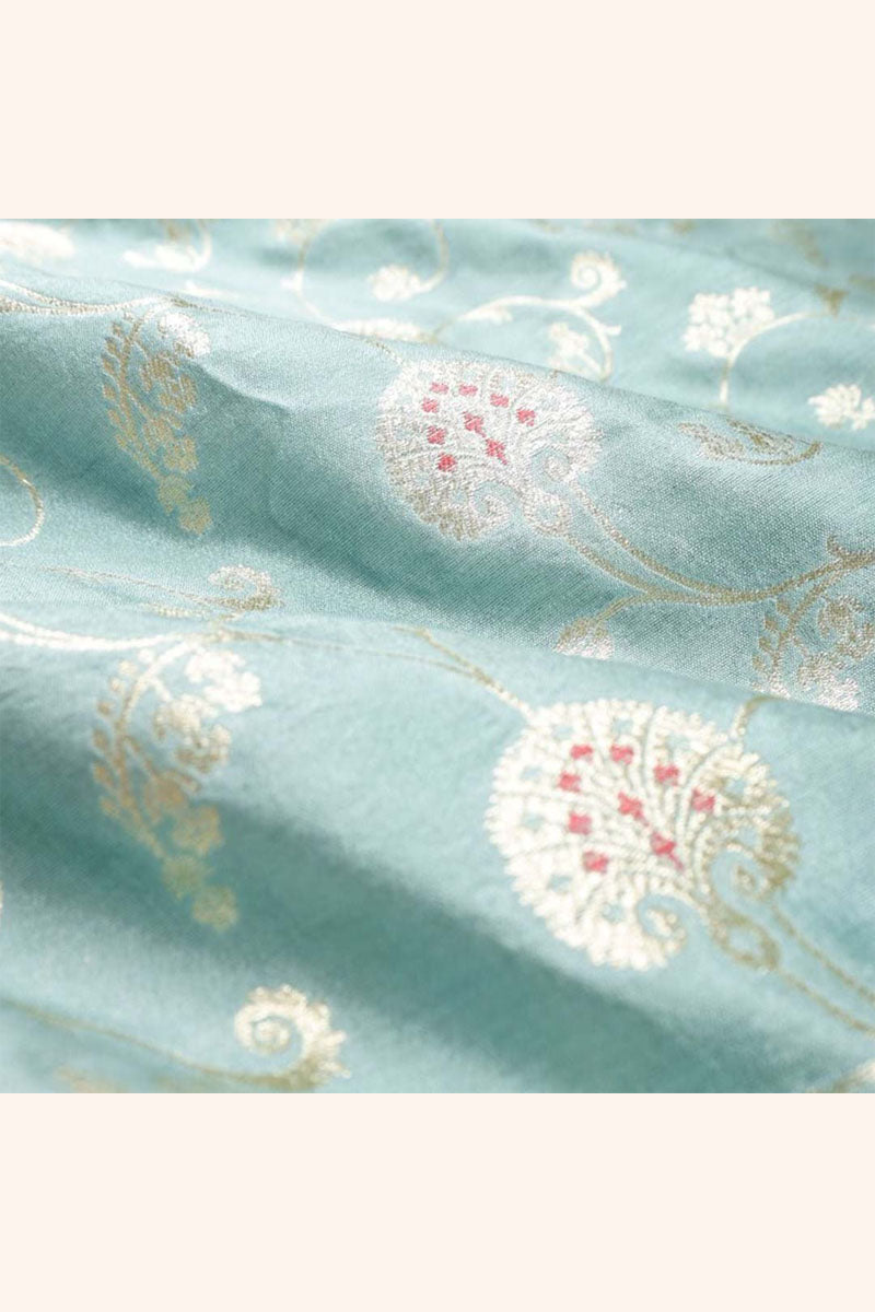 Fabric, Torquoise fabric, banarasi fabric, silk fabric, brocade fabric, handloom fabric, indian fabric