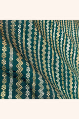 Fabric, green fabric, banarasi fabric, silk fabric, brocade fabric, handloom fabric, indian fabric