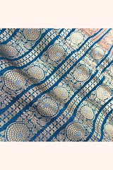 Fabric, Blue fabric, banarasi fabric, silk fabric, brocade fabric, handloom fabric, indian fabric