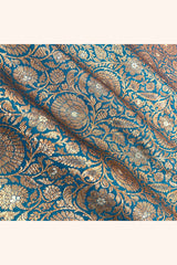 Fabric, green fabric, banarasi fabric, silk fabric, brocade fabric, handloom fabric, indian fabric