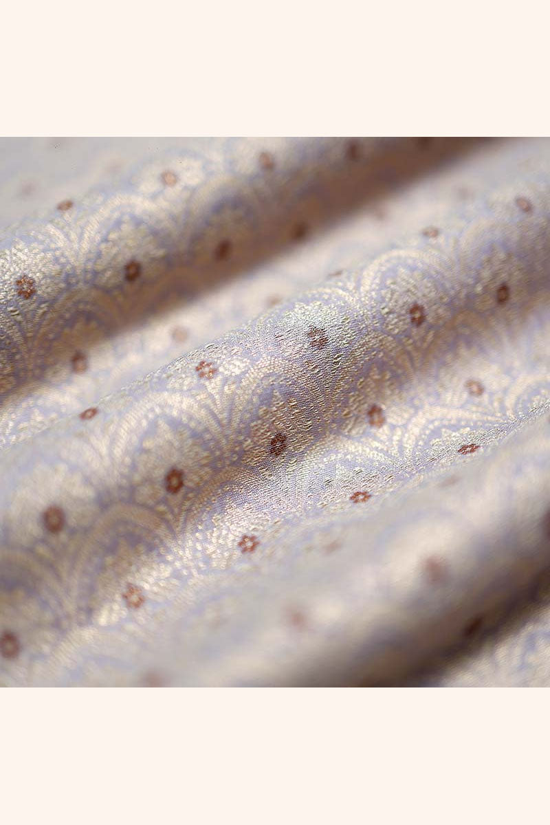 Fabric, Lavender Grey fabric, banarasi fabric, silk fabric, brocade fabric, handloom fabric, indian fabric