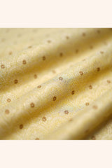 Fabric, Butter Yellow fabric, banarasi fabric, silk fabric, brocade fabric, handloom fabric, indian fabric