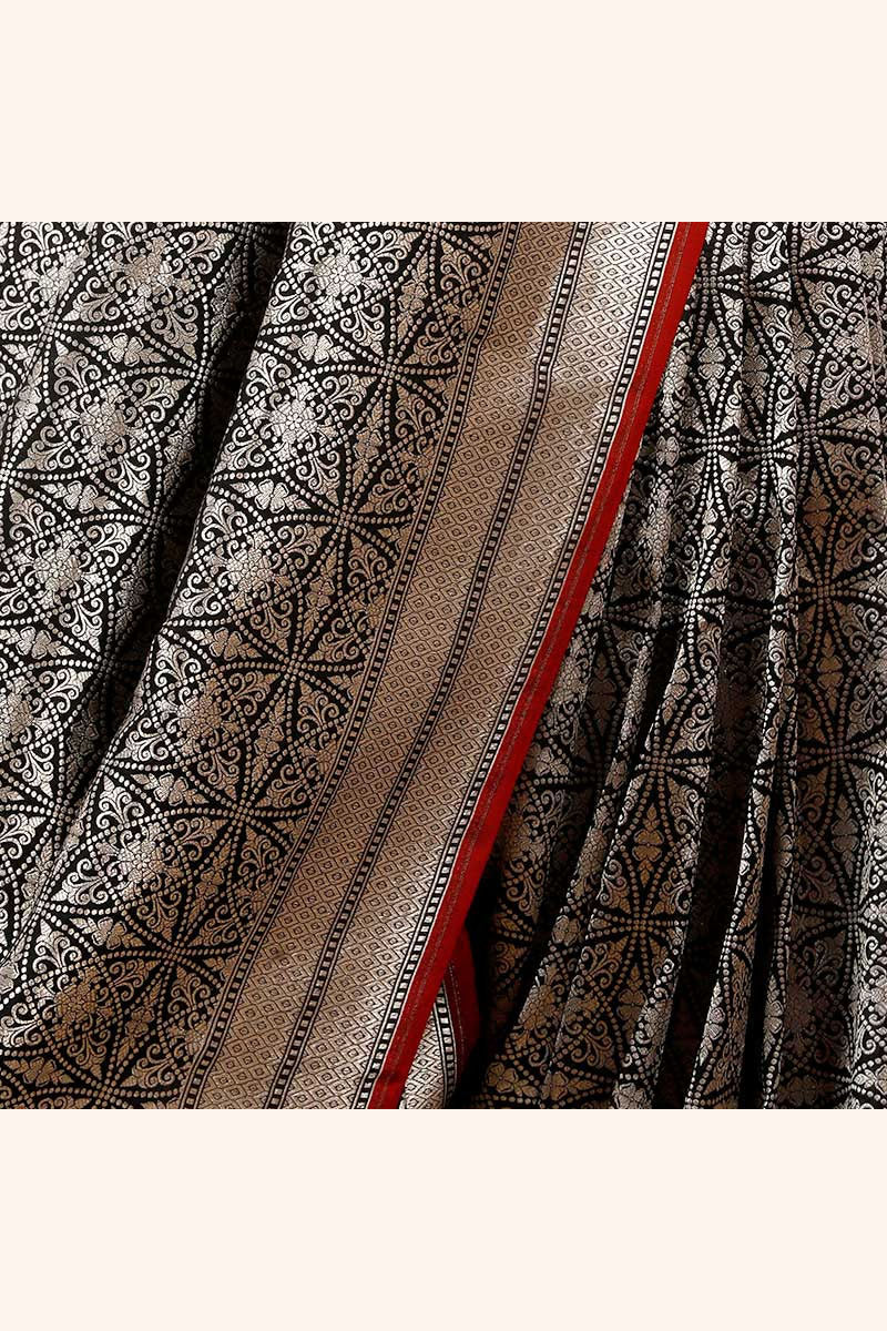 Fabric, black fabric, banarasi fabric, silk fabric, brocade fabric, handloom fabric, indian fabric