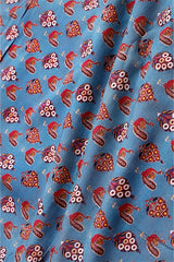 Ethnic Printed Chanderi Silk Fabric