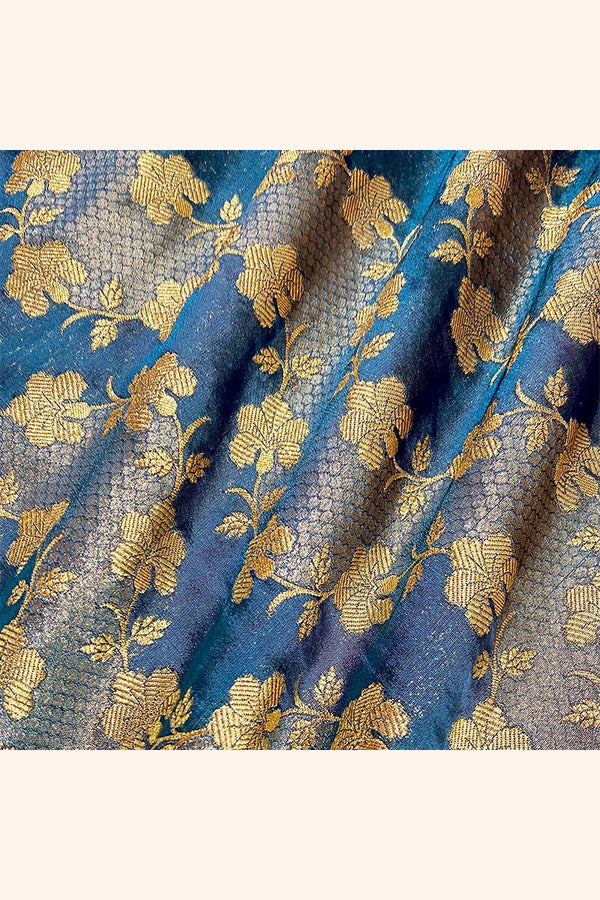 Fabric, grey fabric, Blue fabric, banarasi fabric, silk fabric, brocade fabric, handloom fabric, indian fabric