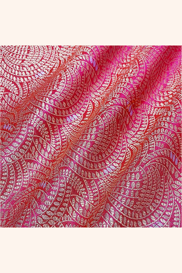 Fabric, pink fabric, Red fabric, banarasi fabric, Organza fabric, silk fabric, woven fabric, indian fabric