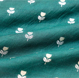 Bottle Green Sonarupa Banarasi Chiniya Silk Fabric