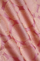 Fabric, pink fabric, baby pink fabric, banarasi fabric, silk fabric, brocade fabric, handloom fabric, indian fabric