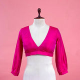 Buy Pink Silk Blouse Online